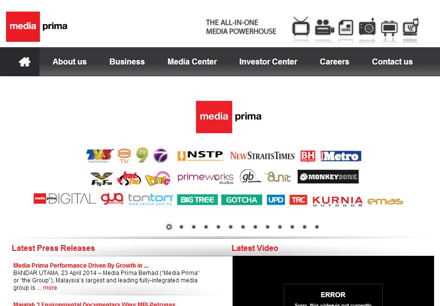 Media Prima Berhad (Media Prima)